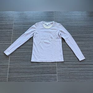 Lavender cashmere sweater super thick and soft